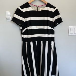 Eliza J striped dress with pockets